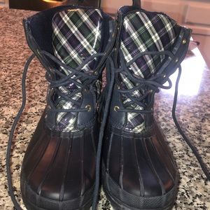 Like New Sperry Waterproof Rubber Boot/Duck Boot
